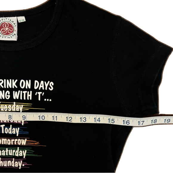 I Only Drink On…Baby Fit Tee - Picture 3 of 4